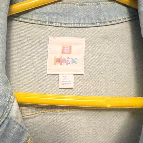 Lularoe Jean jacket - Picture 3 of 4